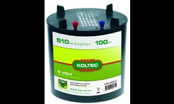 Batterie KOLTEC, rund 6V/100 AH